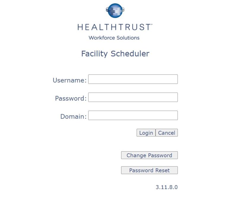 HCA Facility Scheduler HCAhrAnswers